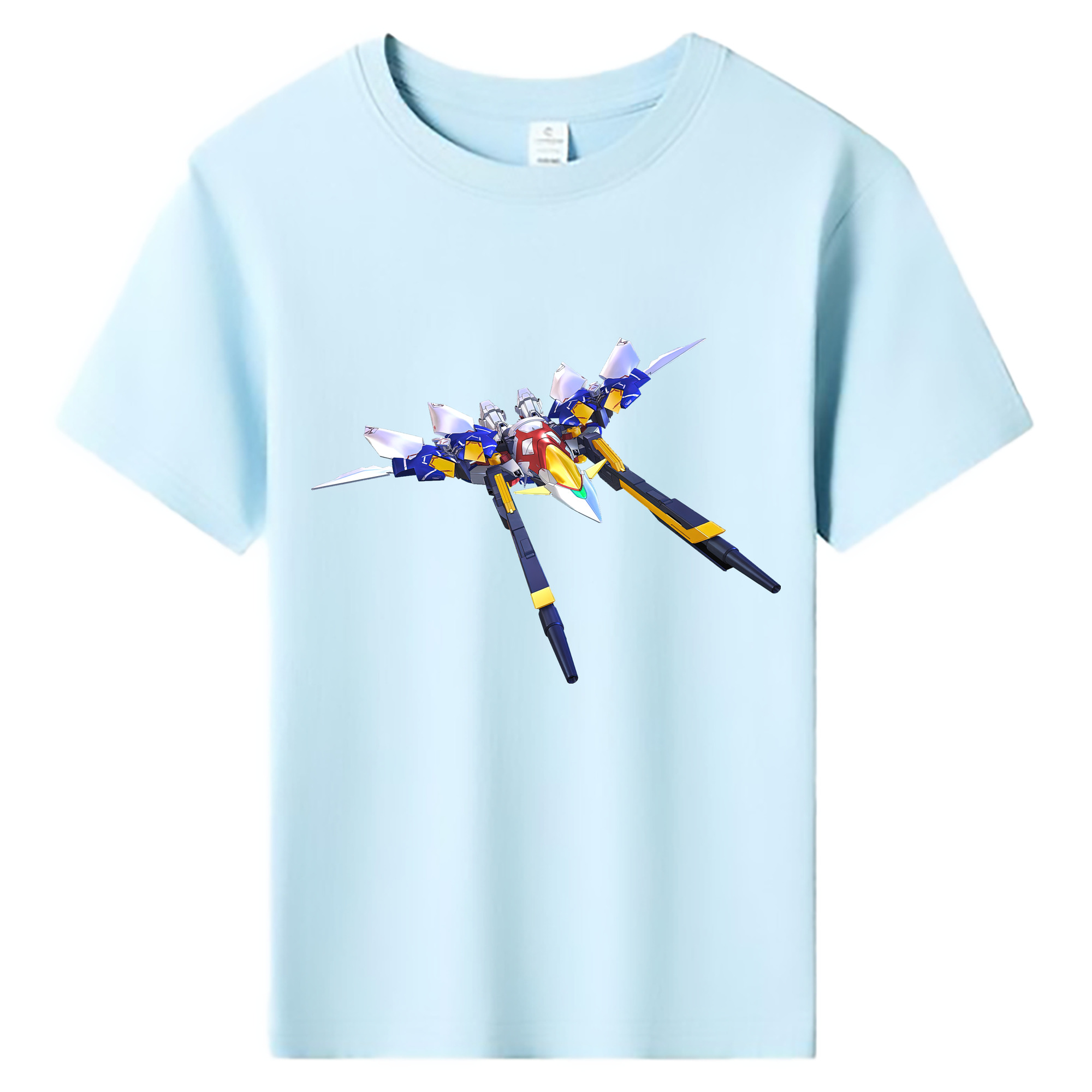 （画像用） 機動戦士ガンダム Mobile Suit Gundam 綿100％キッズTシャツ（フロントプリント）